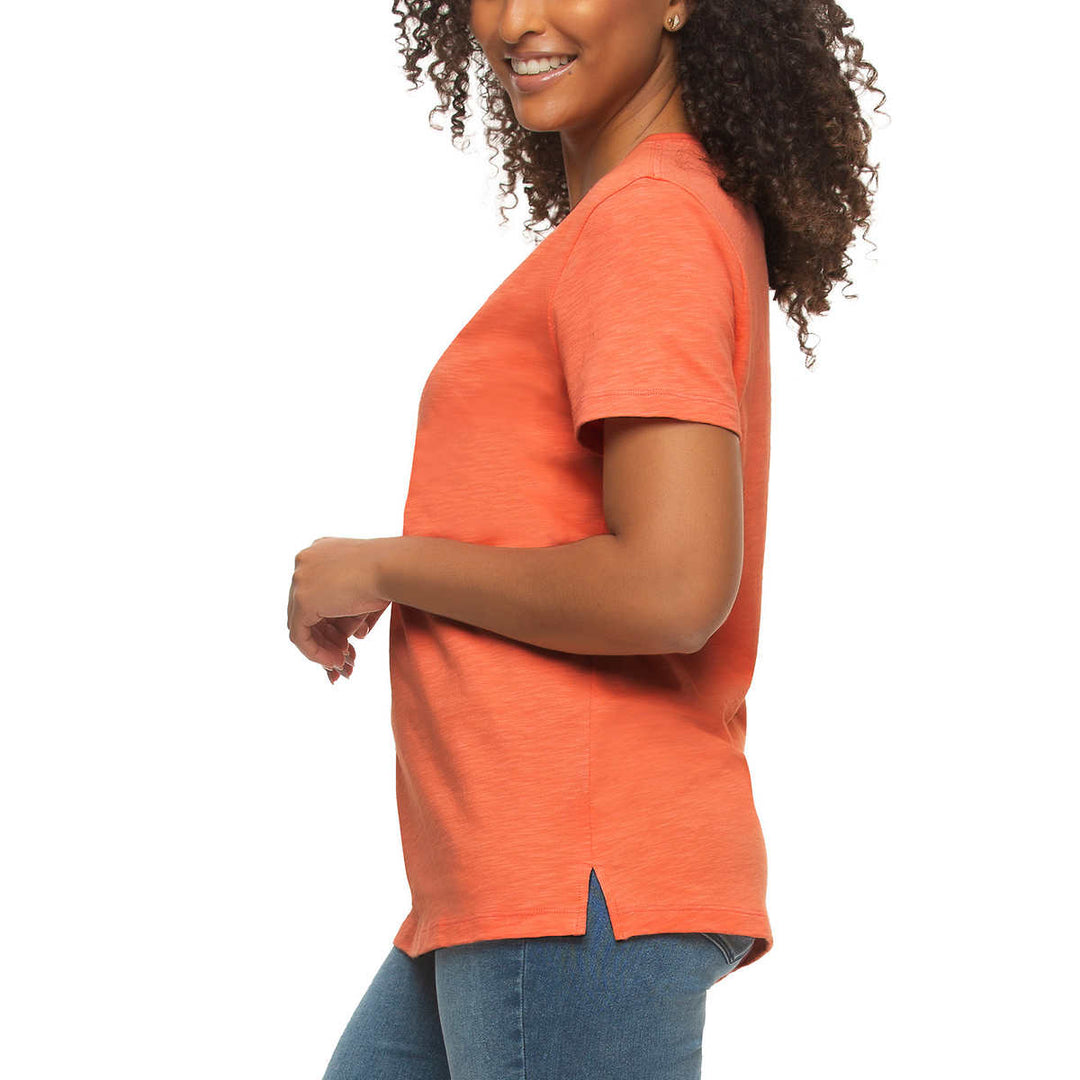 Black Bow - Short Sleeve Slub Shirt