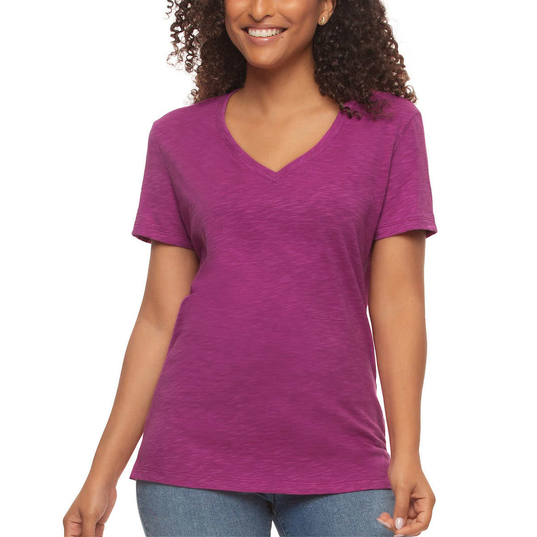 Black Bow - Short Sleeve Slub Shirt