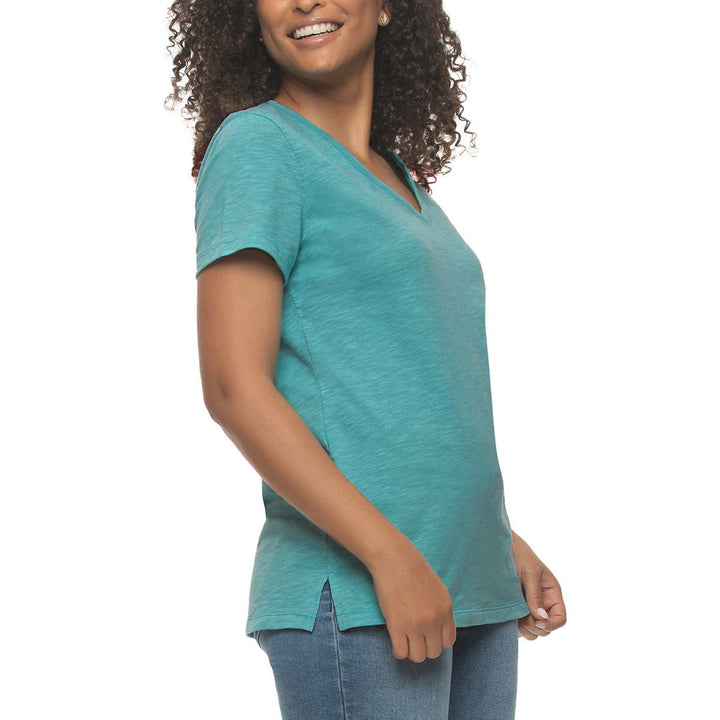 Black Bow - Short Sleeve Slub Shirt