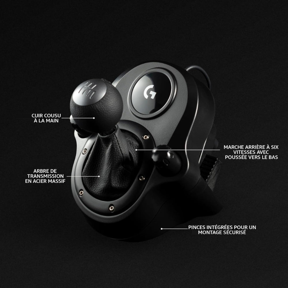 Logitech - G920 Driving Force Racing Wheel + Pedals + Shifter