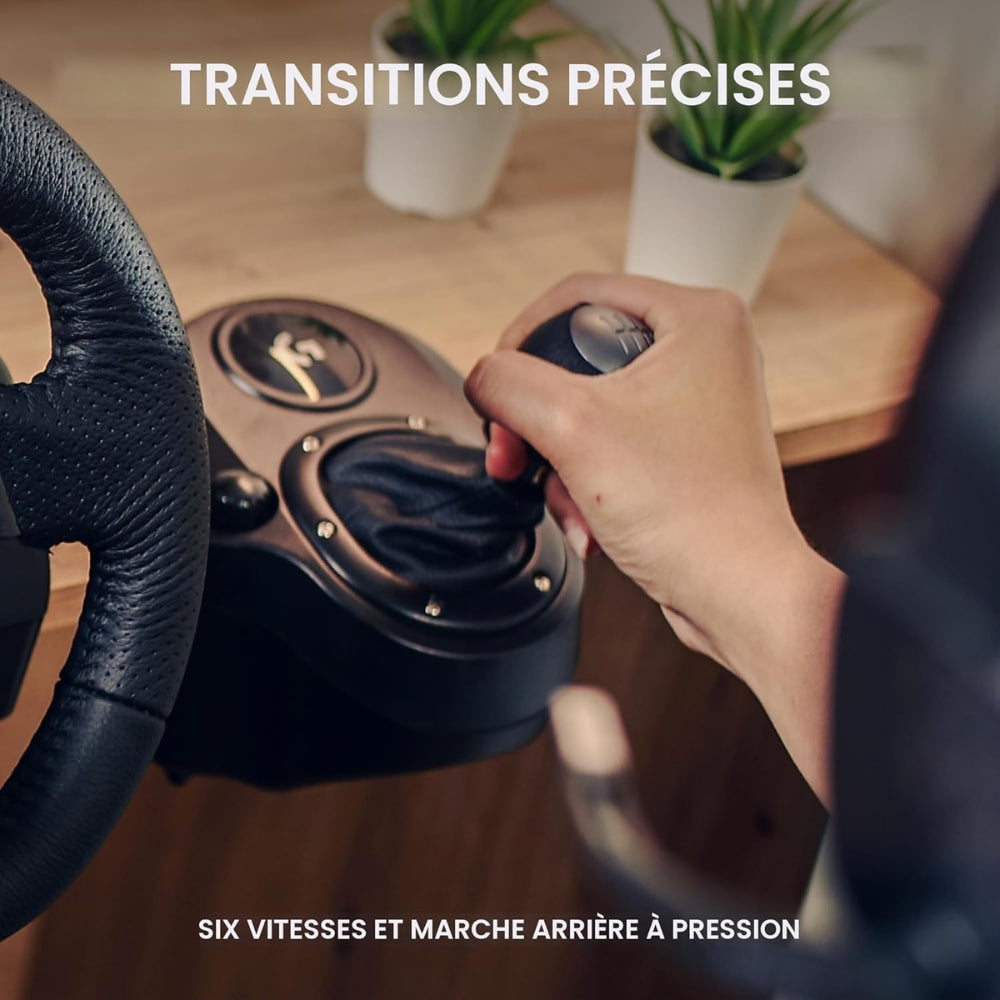 Logitech - G920 Driving Force Racing Wheel + Pedals + Shifter