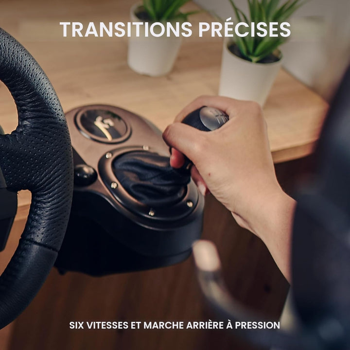 Logitech - G920 Driving Force Racing Wheel + Pedals + Shifter