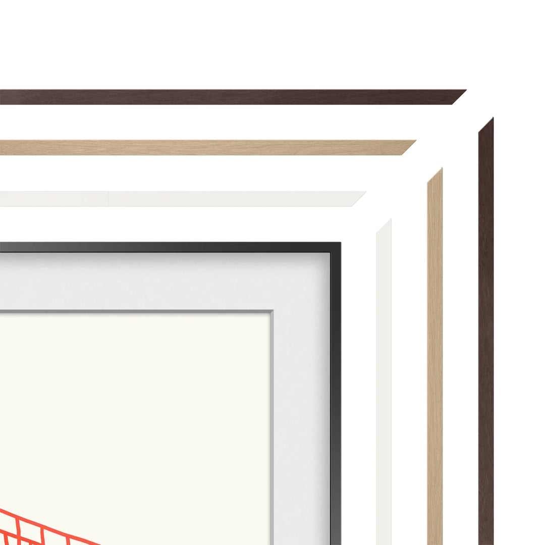 Samsung - Frame for Samsung 55 in TV (The Frame TV), Modern