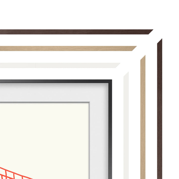 Samsung - Frame for Samsung 55 in TV (The Frame TV), Modern