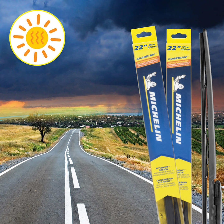 Michelin - Balai d’essuie-glace hybride Guardian