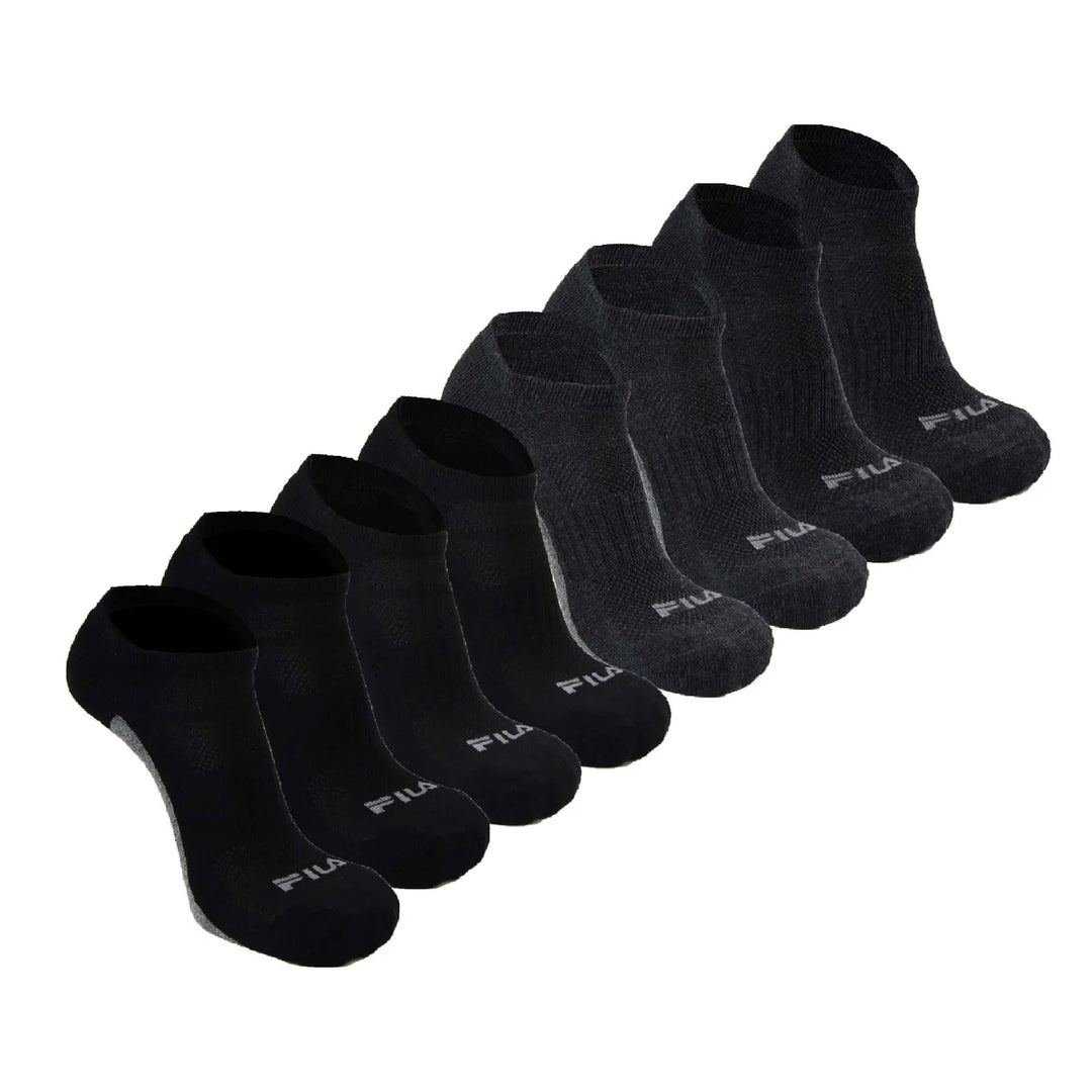 Fila - Chaussettes en coton, paquet de 8 paires pour femmes