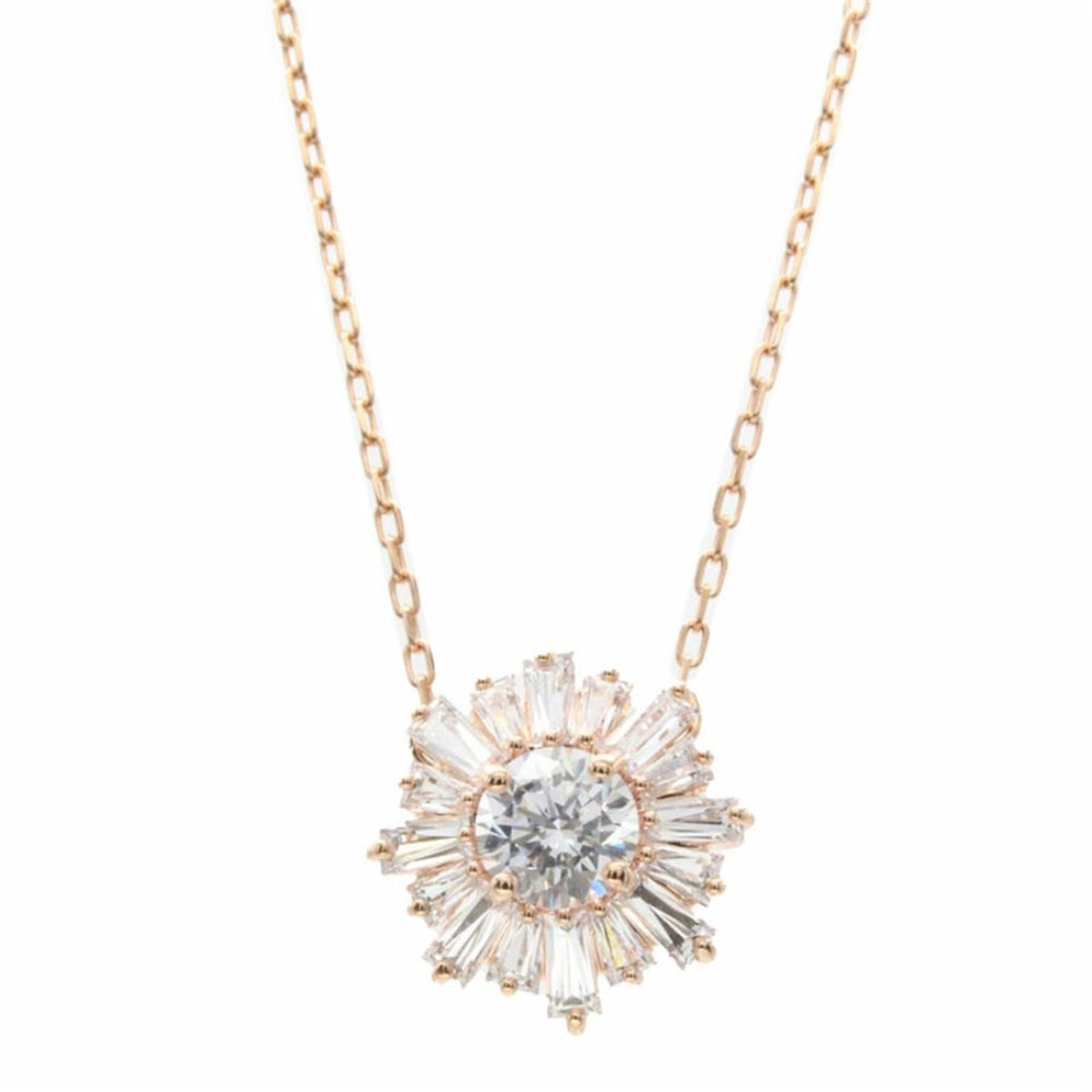 Swarovski Rose Gold-Tone Plated Necklace