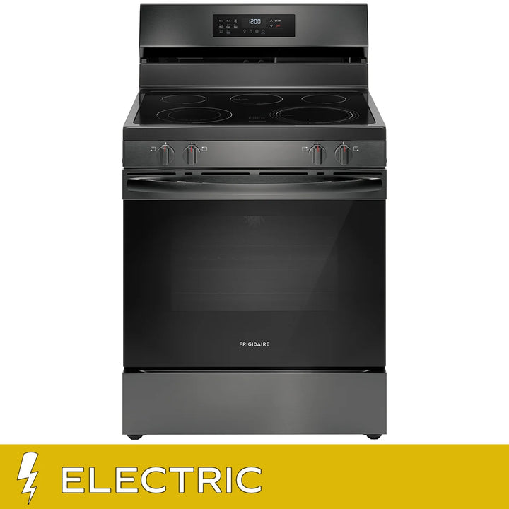 Frigidaire - 30 in Electric Range, 5.3 cu ft