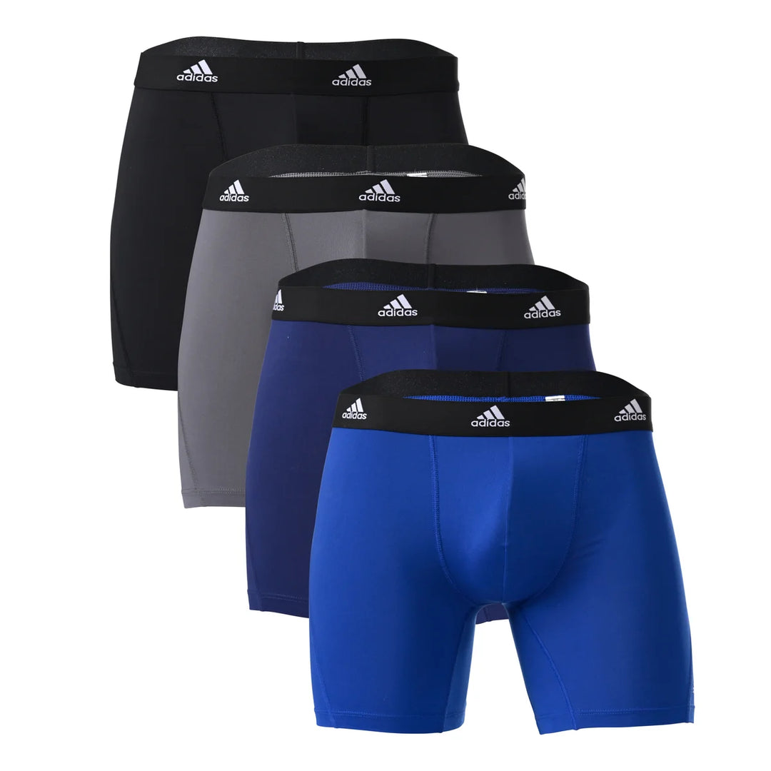 Adidas - Active Micro Flex Fitted Boxers, Pack of 4