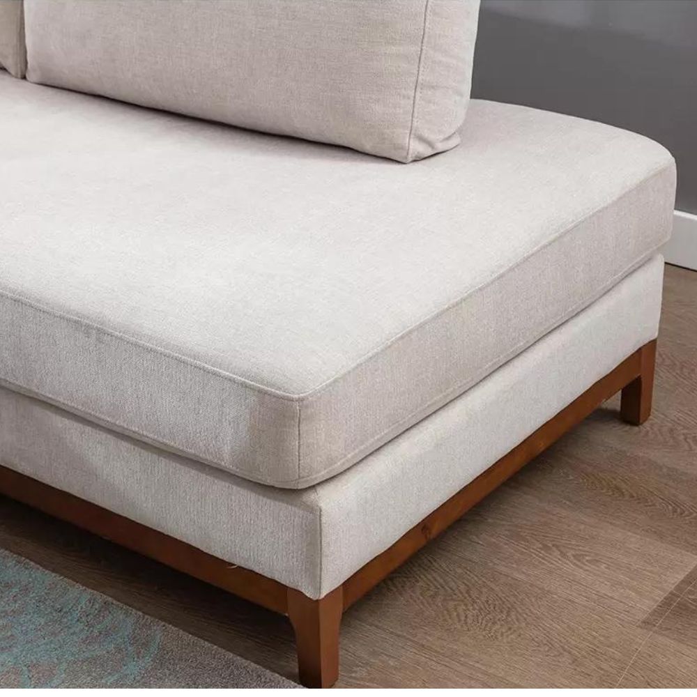ZOY Home Furnishing - Sofas stationnaire sectionnel en deux pièces (modèle Monroe)