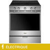 Whirlpool - 30" Electric Range, 6.4 cu ft