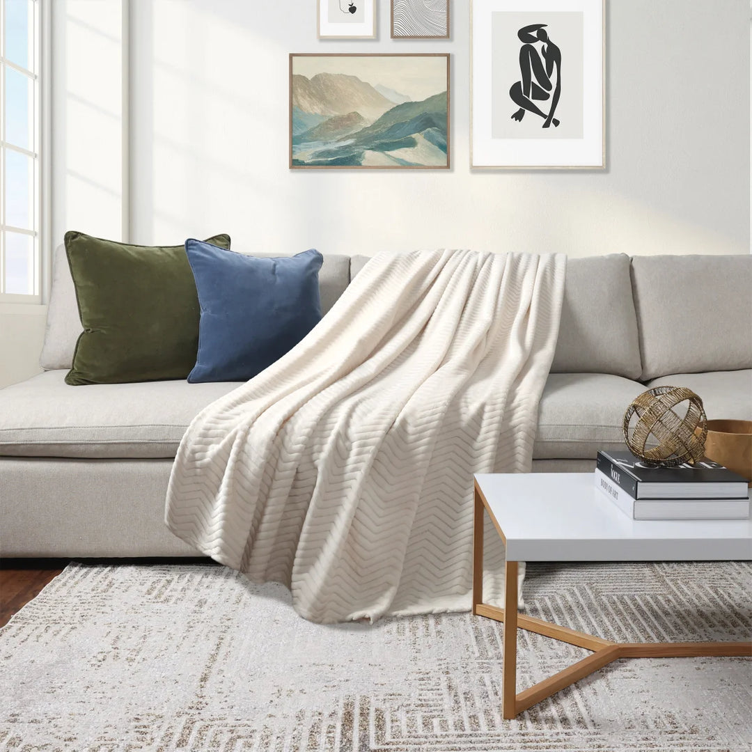 Life Comfort - Oversized Textured Throw
