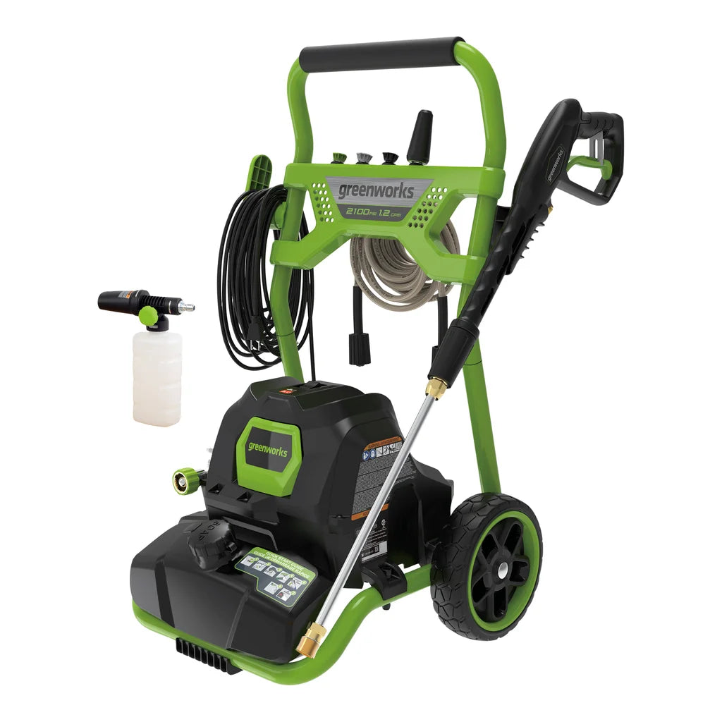 Greenworks - Nettoyeur haute pression électrique à eau froide 2100 PSI