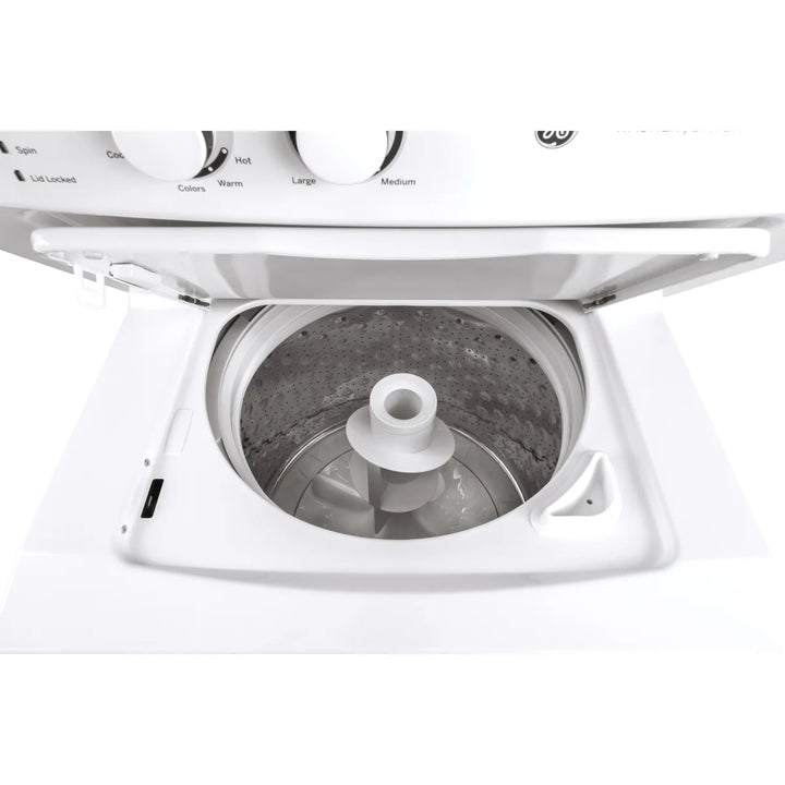 GE - 27 in. washer dryer set with 4.4 cu. ft. washer (I.E.C) and 5.9 cu. ft. dryer