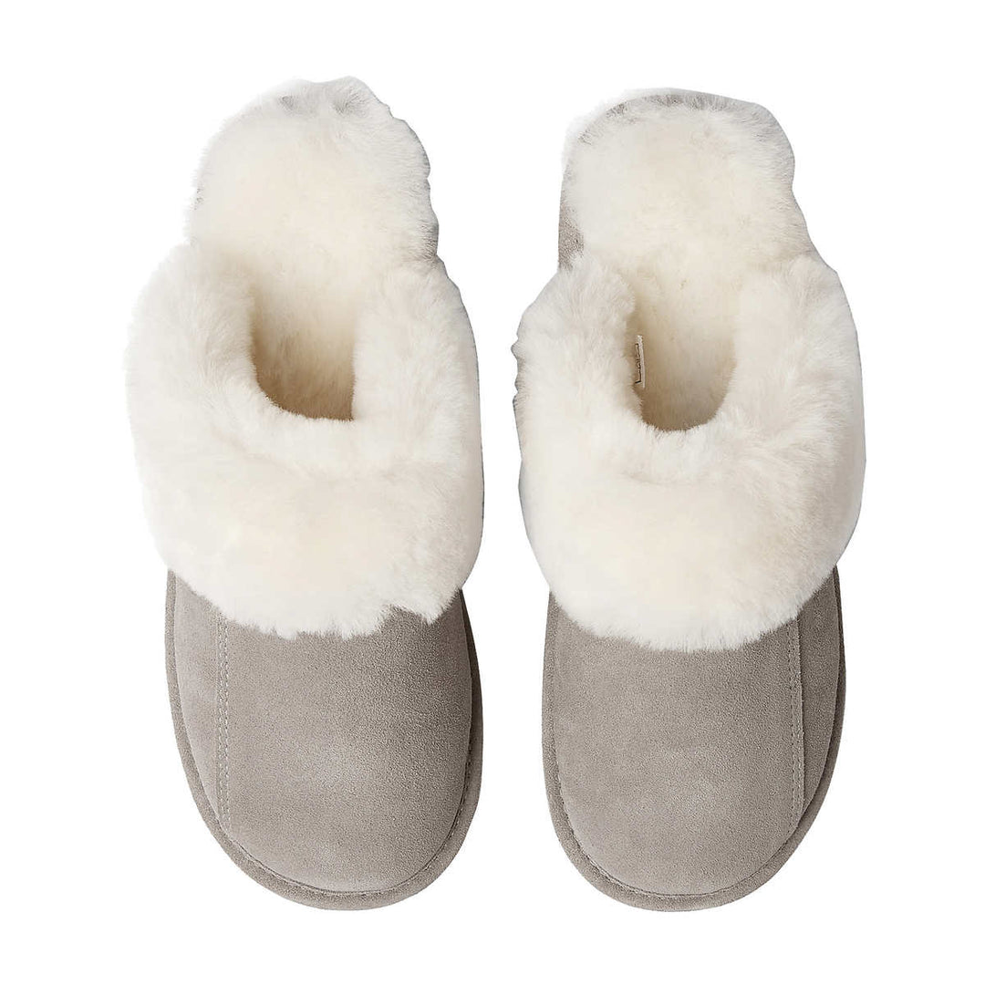 Tilley - Pantoufles en peau de mouton pour femme