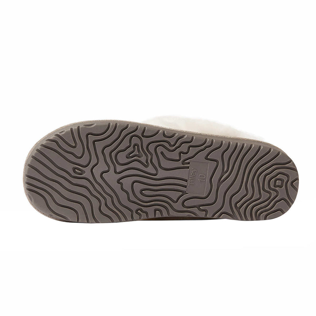 Tilley - Pantoufles en peau de mouton pour femme