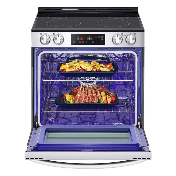 LG - 30" Built-In Convection Range with 6.3 cu. ft. Electric Fan