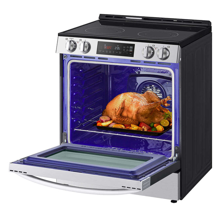 LG - 30" Built-In Convection Range with 6.3 cu. ft. Electric Fan