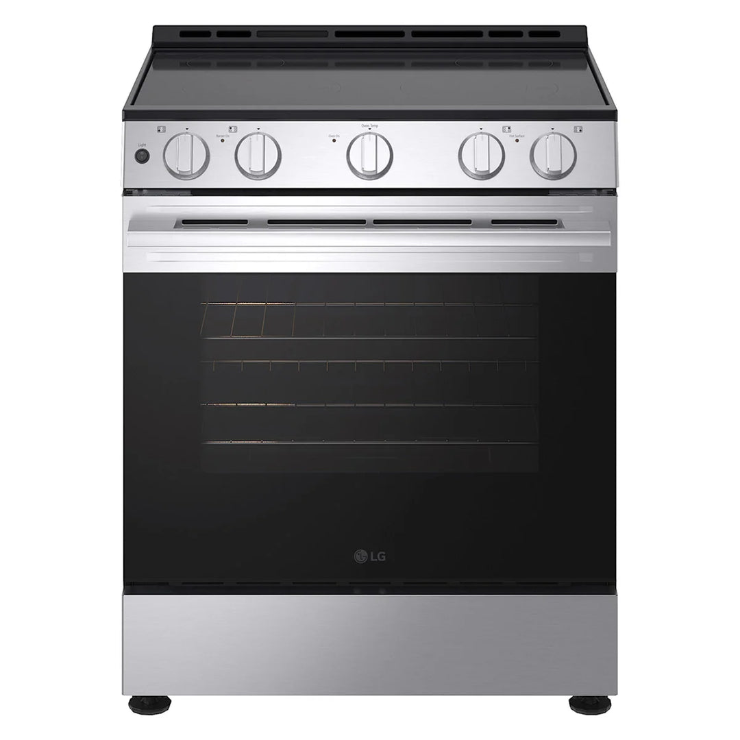 LG - 30 in. slide-in electric range with 6.3 cu. ft.