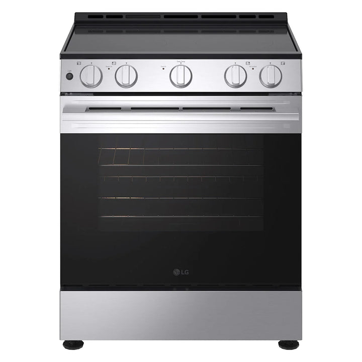 LG - 30 in. slide-in electric range with 6.3 cu. ft.