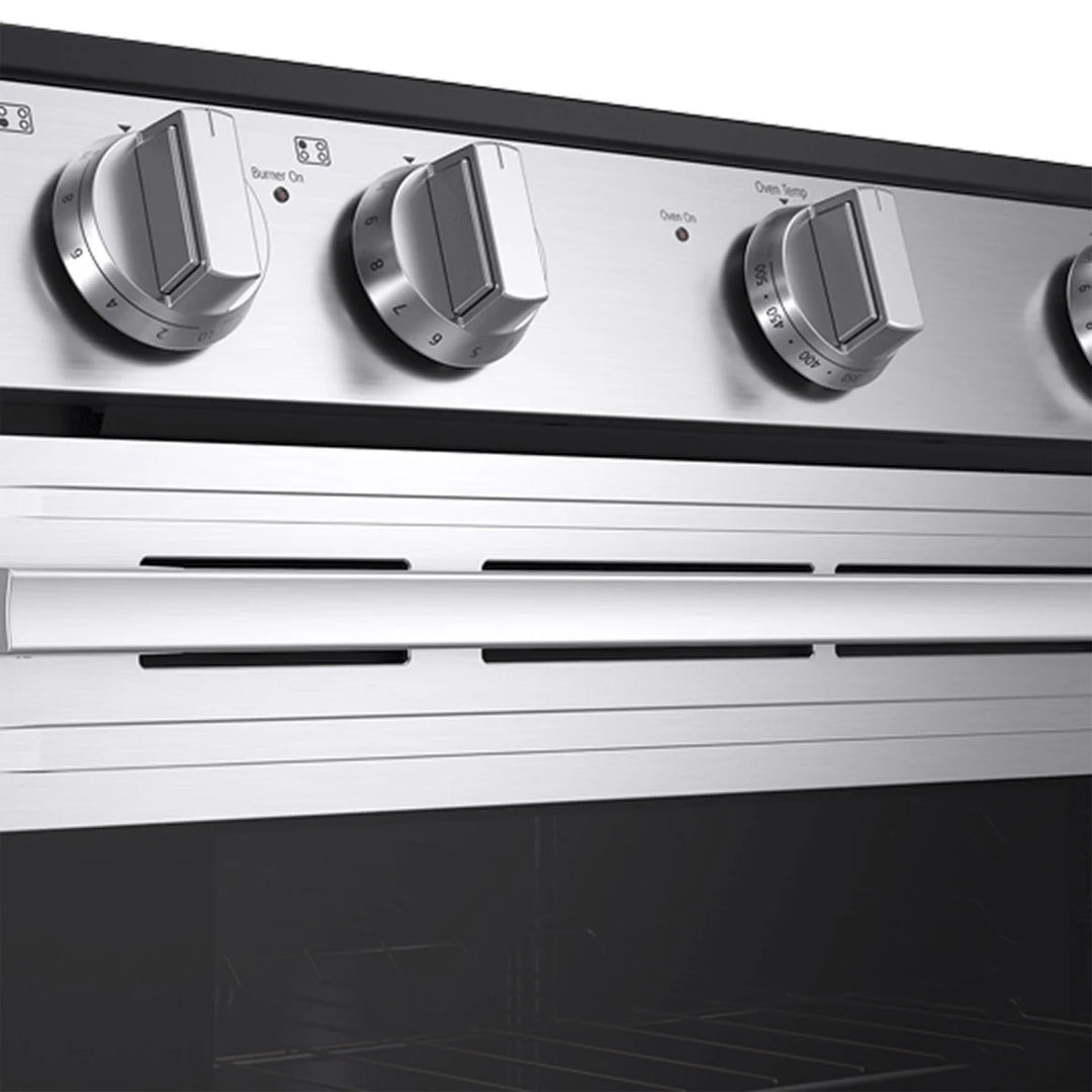 LG - 30 in. slide-in electric range with 6.3 cu. ft.