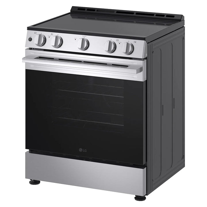 LG - 30 in. slide-in electric range with 6.3 cu. ft.