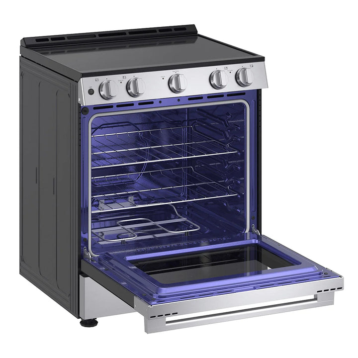 LG - 30 in. slide-in electric range with 6.3 cu. ft.