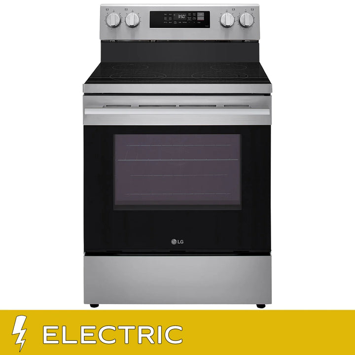 LG - 30 in Freestanding Electric Range, 6.3 cu ft