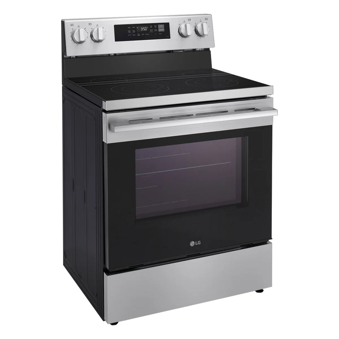 LG - 30 in Freestanding Electric Range, 6.3 cu ft