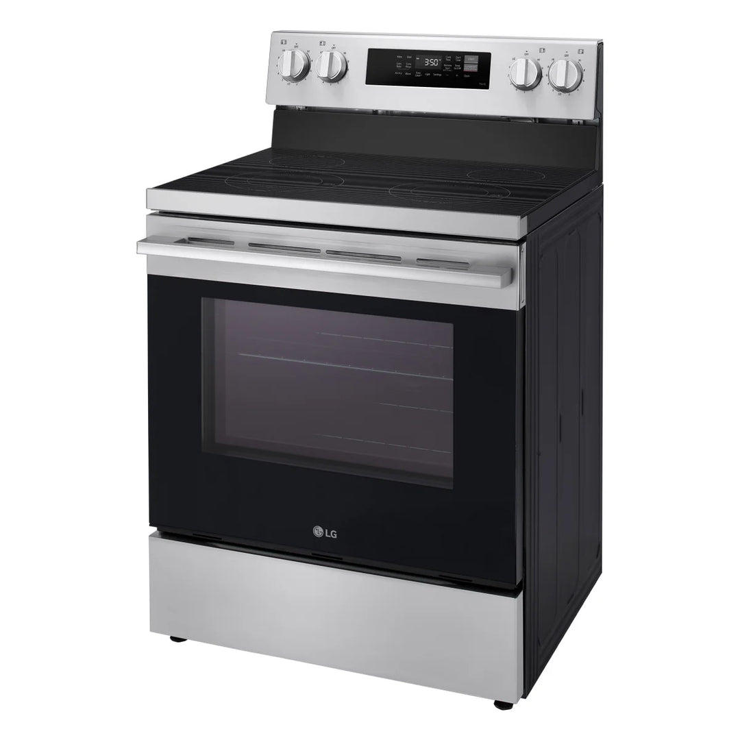 LG - 30 in Freestanding Electric Range, 6.3 cu ft