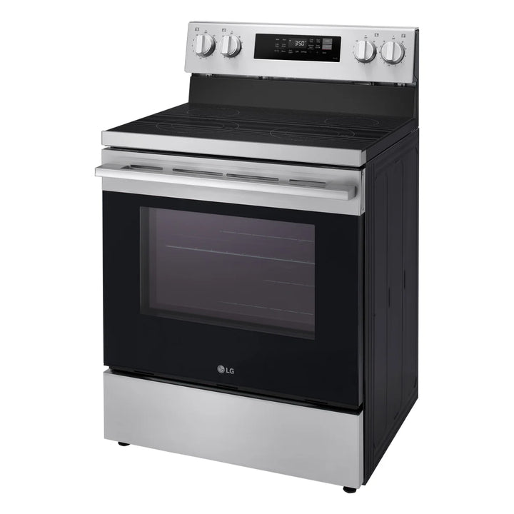 LG - 30 in Freestanding Electric Range, 6.3 cu ft