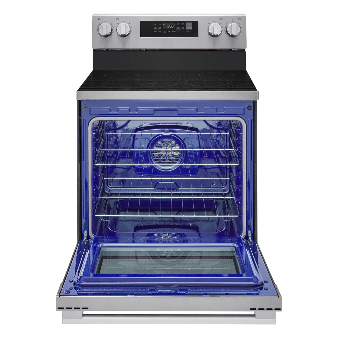 LG - 30 in Freestanding Electric Range, 6.3 cu ft