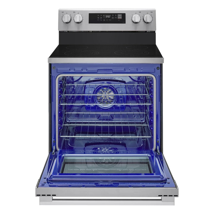 LG - 30 in Freestanding Electric Range, 6.3 cu ft