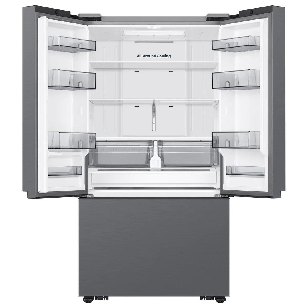 Samsung - Réfrigérateur à portes françaises en acier inoxydable