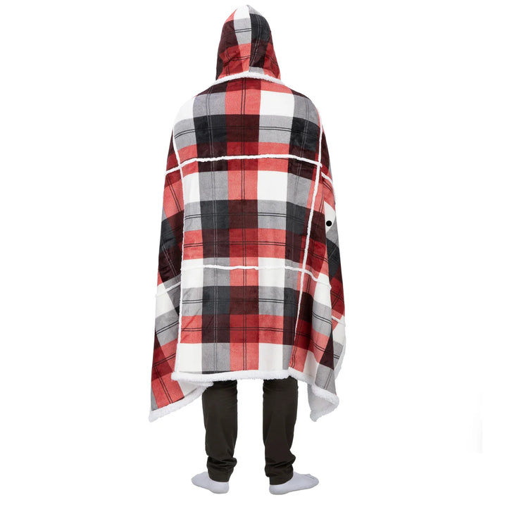 Life Comfort Sherpa Hooded Throw