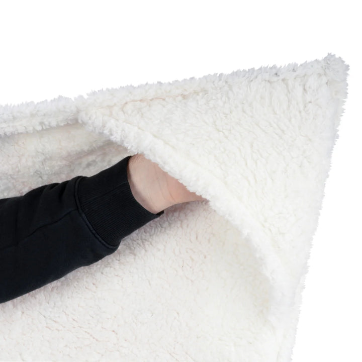 Life Comfort Sherpa Hooded Throw