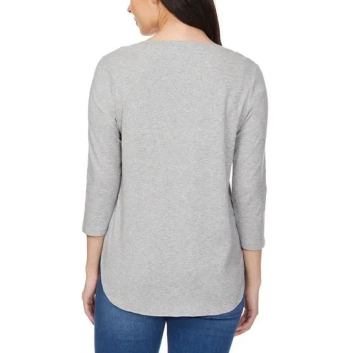 Kirkland Signature - iconic slub shirt with three-quarter sleeves