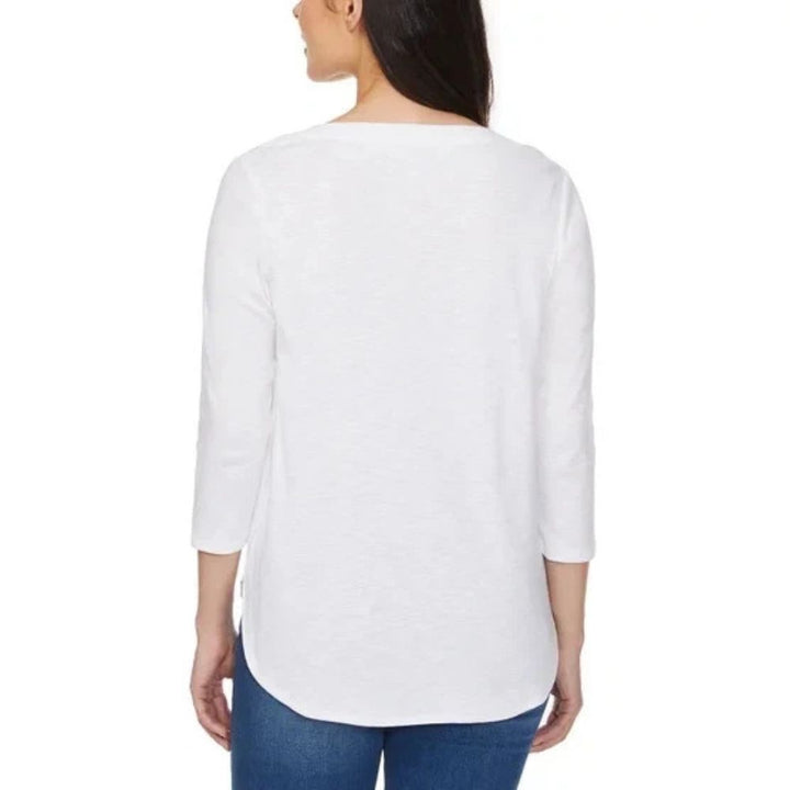 Kirkland Signature - iconic slub shirt with three-quarter sleeves