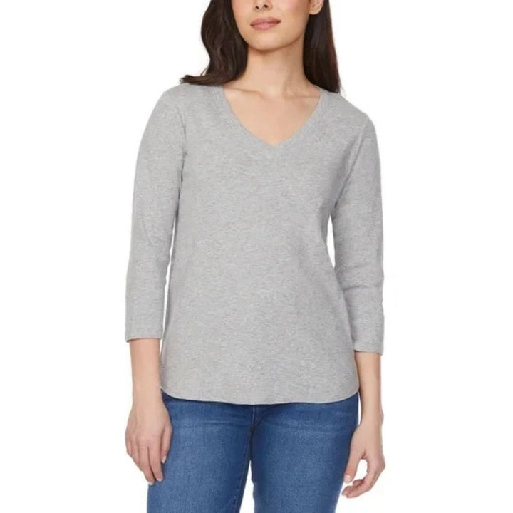Kirkland Signature - iconic slub shirt with three-quarter sleeves
