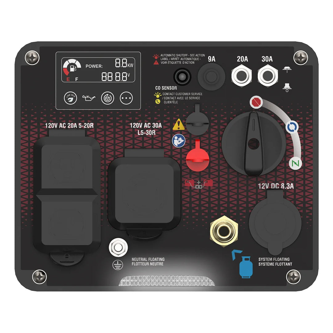 A-iPower - 3450W / 4300W Peak Dual Fuel Inverter