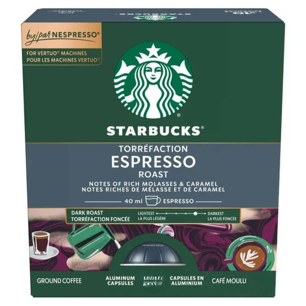 Starbucks - Capsules de café Vertuo Line par Nespresso