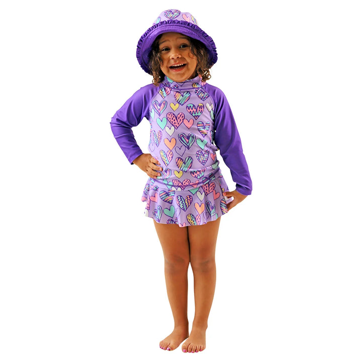 UV Skinz - Ensemble de natation 3 pièces pour enfants