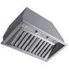 Ancona - Stainless steel ducted range hood, 600 CFM maximum