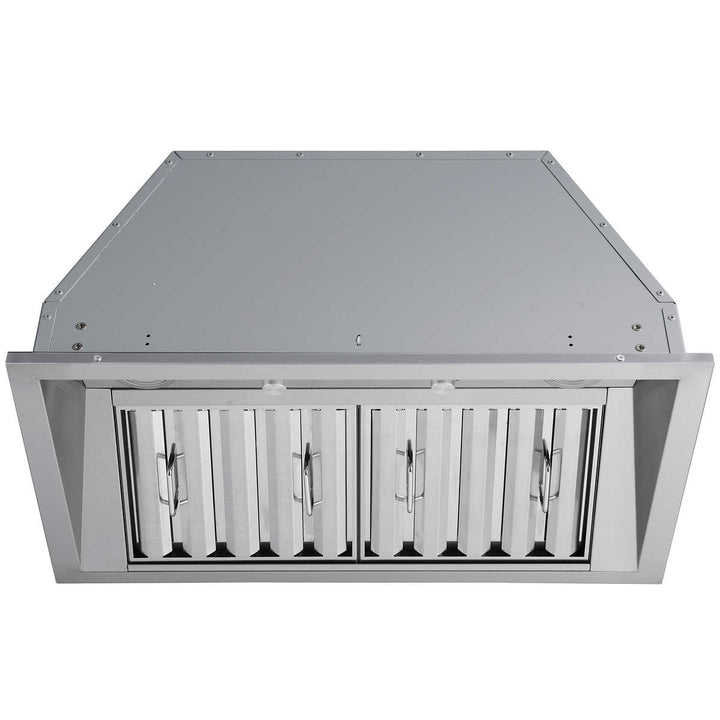 Ancona - Stainless steel ducted range hood, 600 CFM maximum