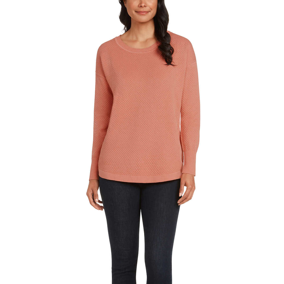 Matty M Crew Neck Pullover Sweatshirt
