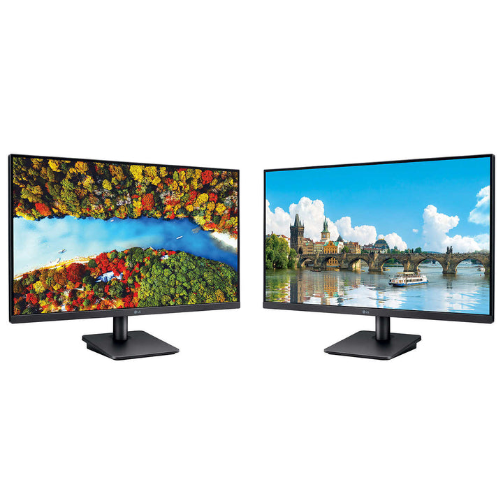 LG - Set of 2 Full HD FreeSync IPS Monitors, 27 in