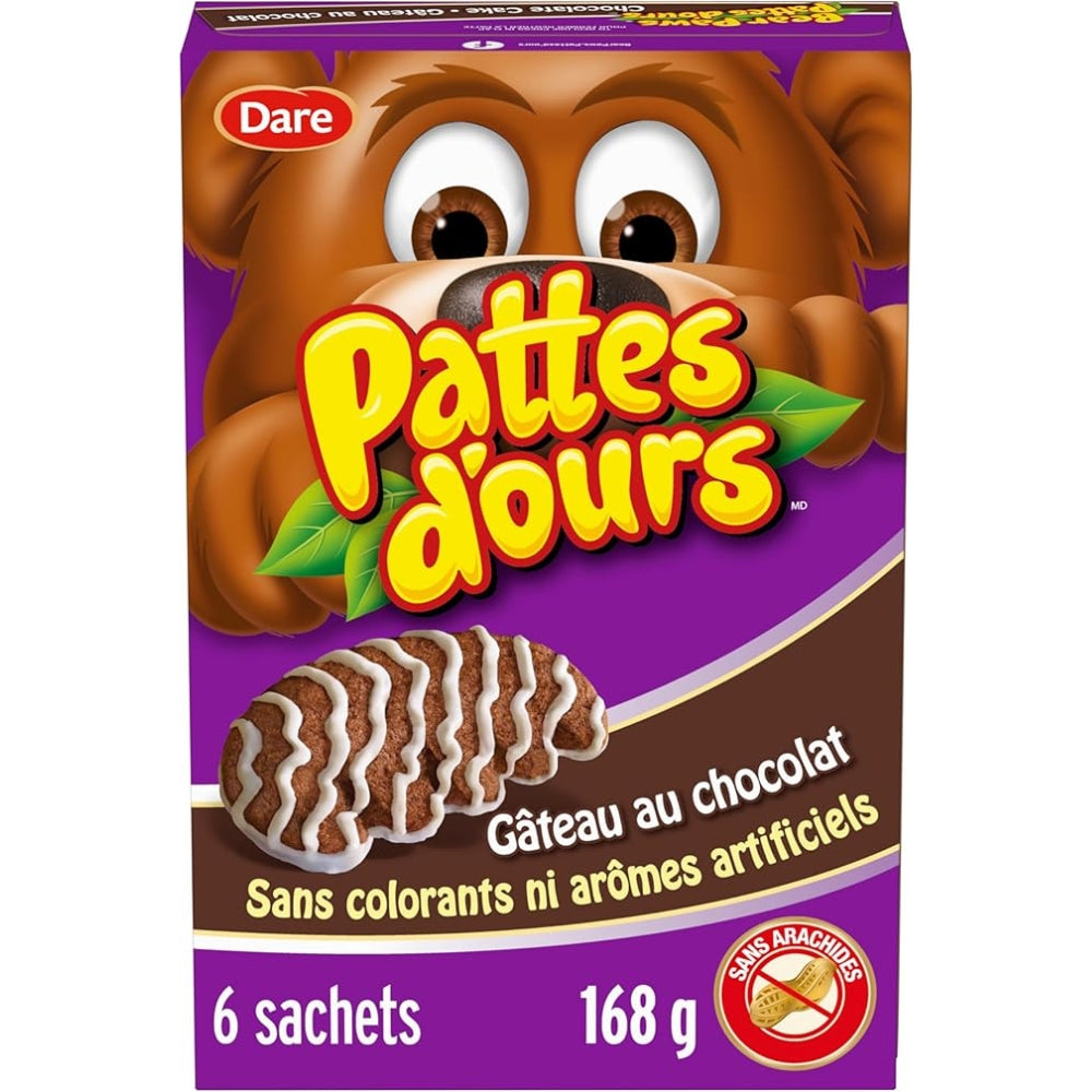 Dare - Biscuits pattes d’ours gâteau au chocolat