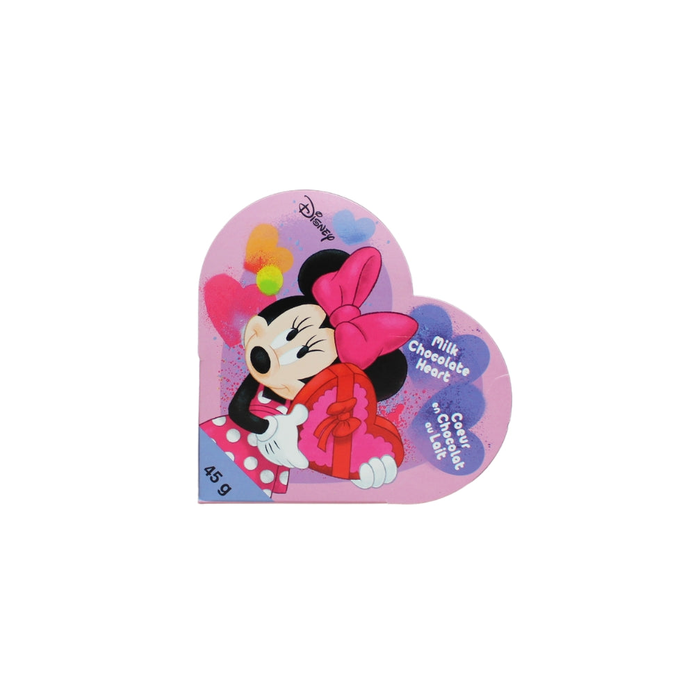 Disney - Mickey and Minnie Heart-Shaped Milk Chocolate Box