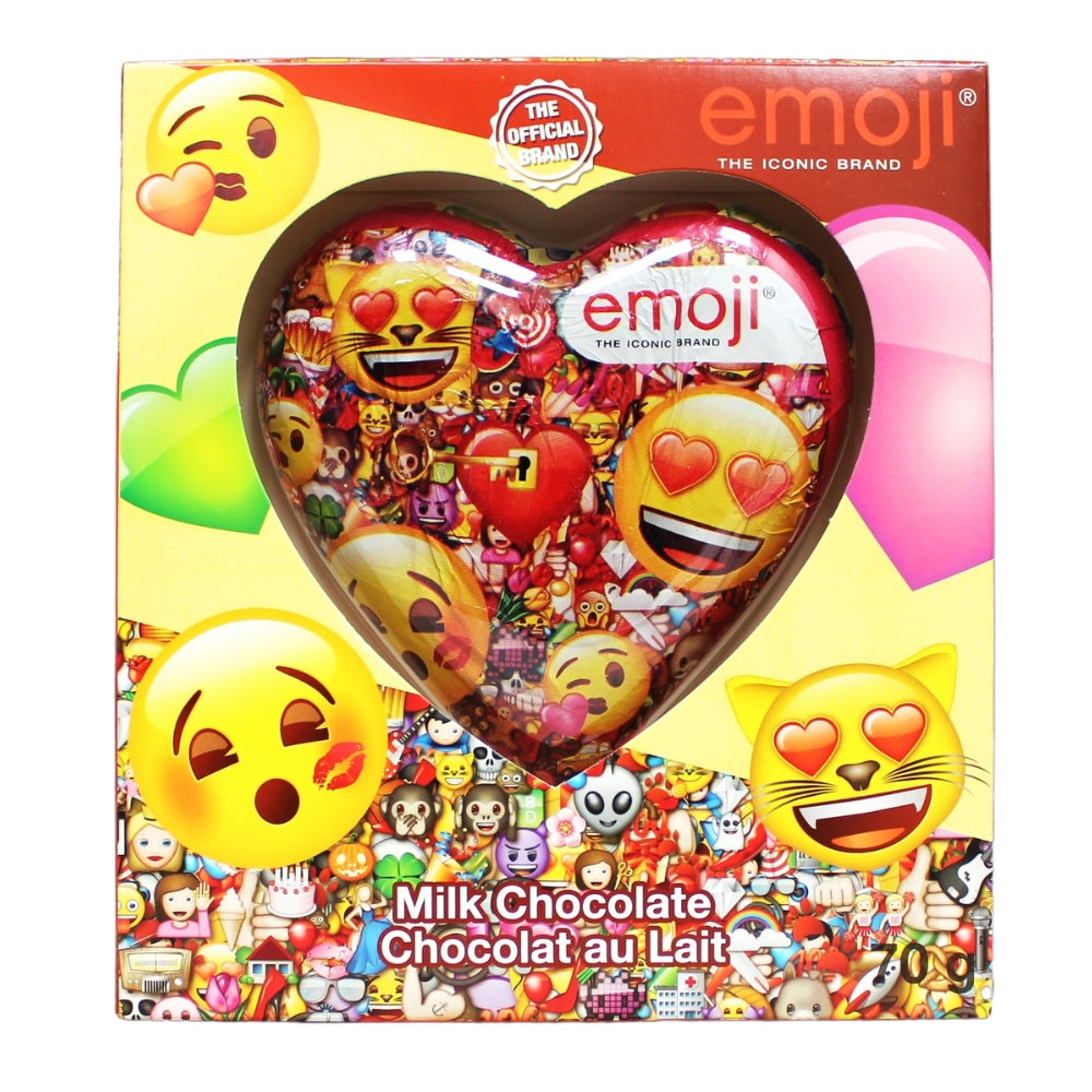 ROYAL - Chocolate Heart Emoji Valentine's Day - 70g