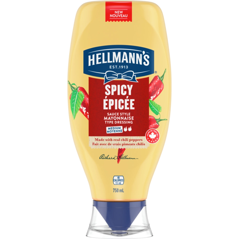 Hellmann's - Mayonnaise Style Sauce made with Real Chili Peppers